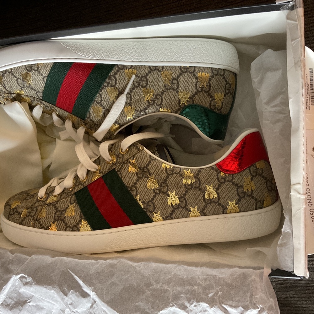Gucci Ace Monogram Sneakers (10)